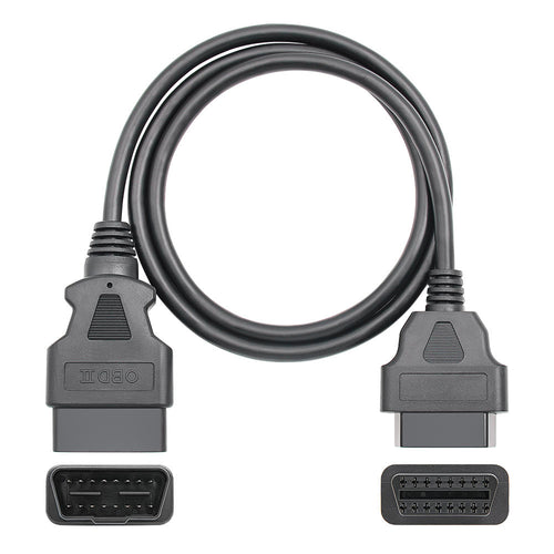 100CM OBD2 Förlängningskabel Adapter Man till Kvinna 16pin OBDII