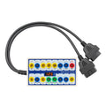 Universal OBD2 Breakout Box - OBDII Diagnostic Tool - Felkodsläsare