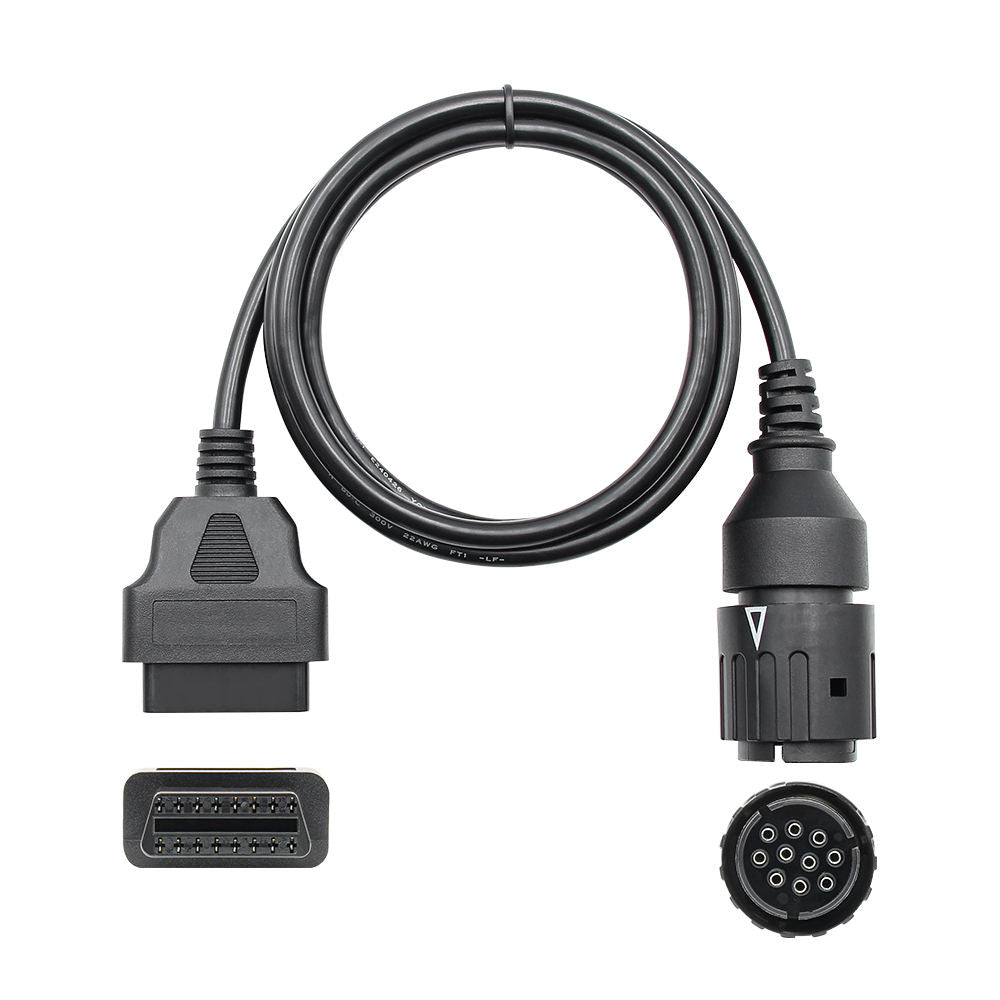 10pin till 16pin OBD2 Adapterkabel för BMW