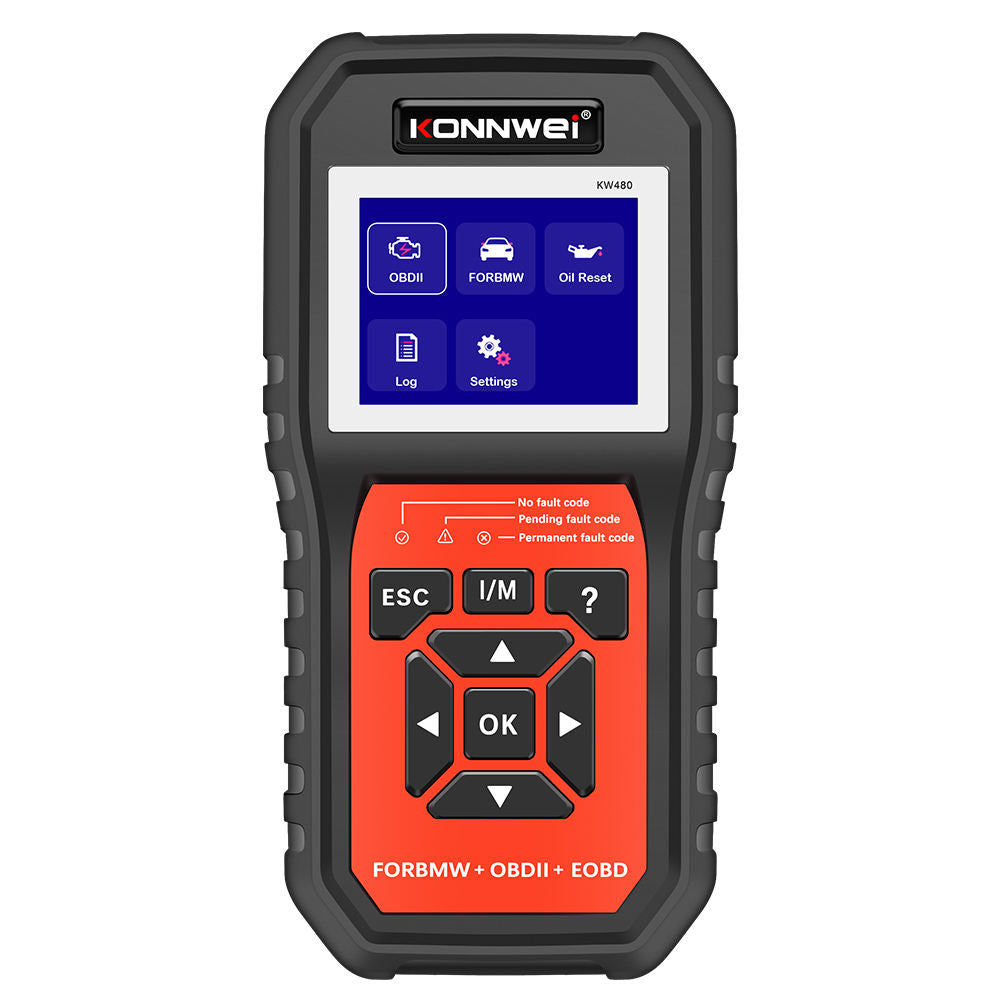 KONNWEI KW480 OBD2 Scanner för BMW - Full System Diagnostic Tool