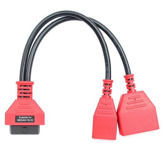 Original Röd 16+32 Gateway Adapter för Nissan Sylphy
