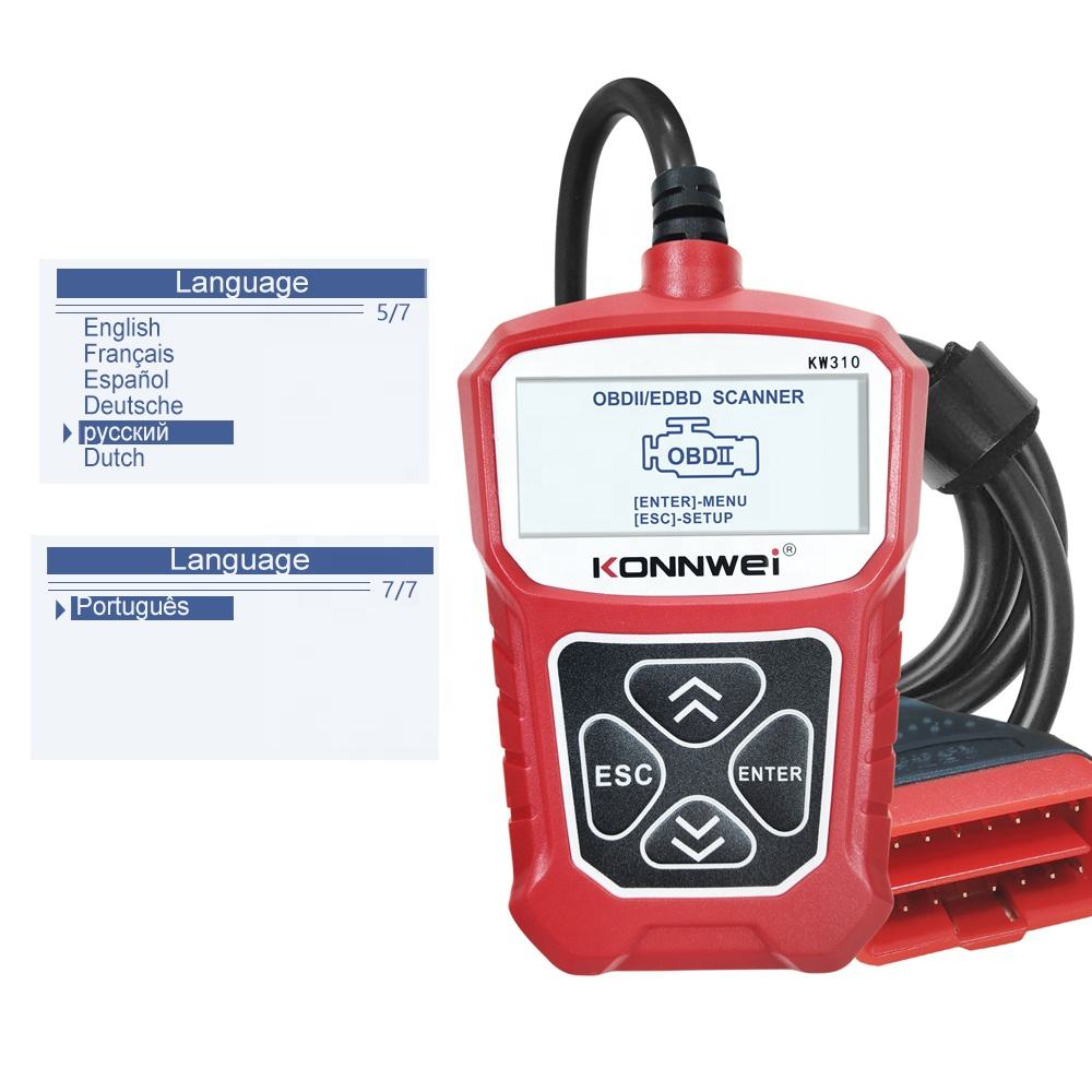 Multi-Functions Auto Diagnostic Tool Scanner KW310
