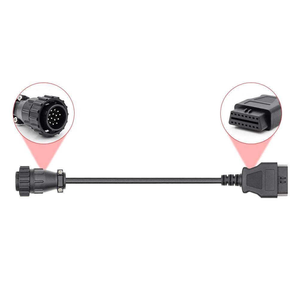 14P till 16P OBD2 Kabel för TCS Diagnostikverktyg