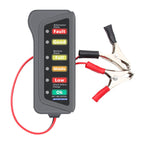 Kraftfull Bilbatteritestare med 6 LED-lampor