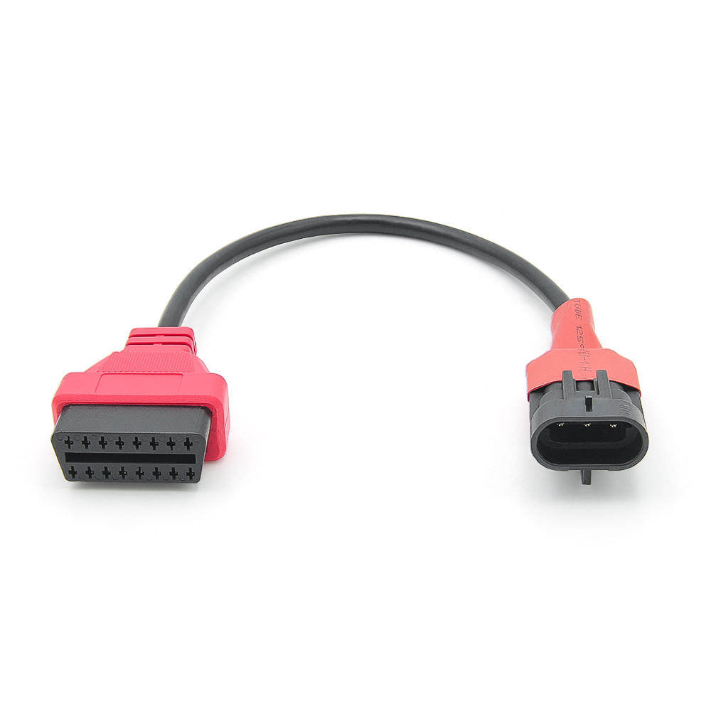 OBD Anslutningskabel för SYM Motorcyklar – 3PIN till OBD2 Adapter
