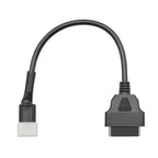 6 Pin till OBD2 16 Pin Adapter för DELPH MC