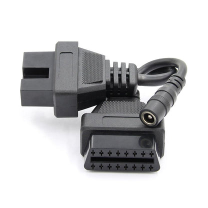 12pin till 16 Pin OBDII Connector för Mitsubishi