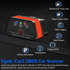 Vgate iCar2 Bluetooth OBD2 Code Reader – Stödjer alla OBDII-protokoll