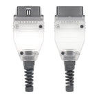 OBD2 16PIN Haneadapter med Blå och Vit Färg