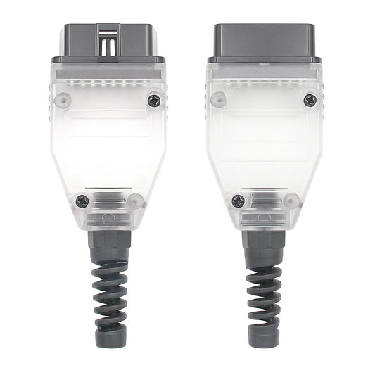 OBD2 16PIN Haneadapter med Blå och Vit Färg