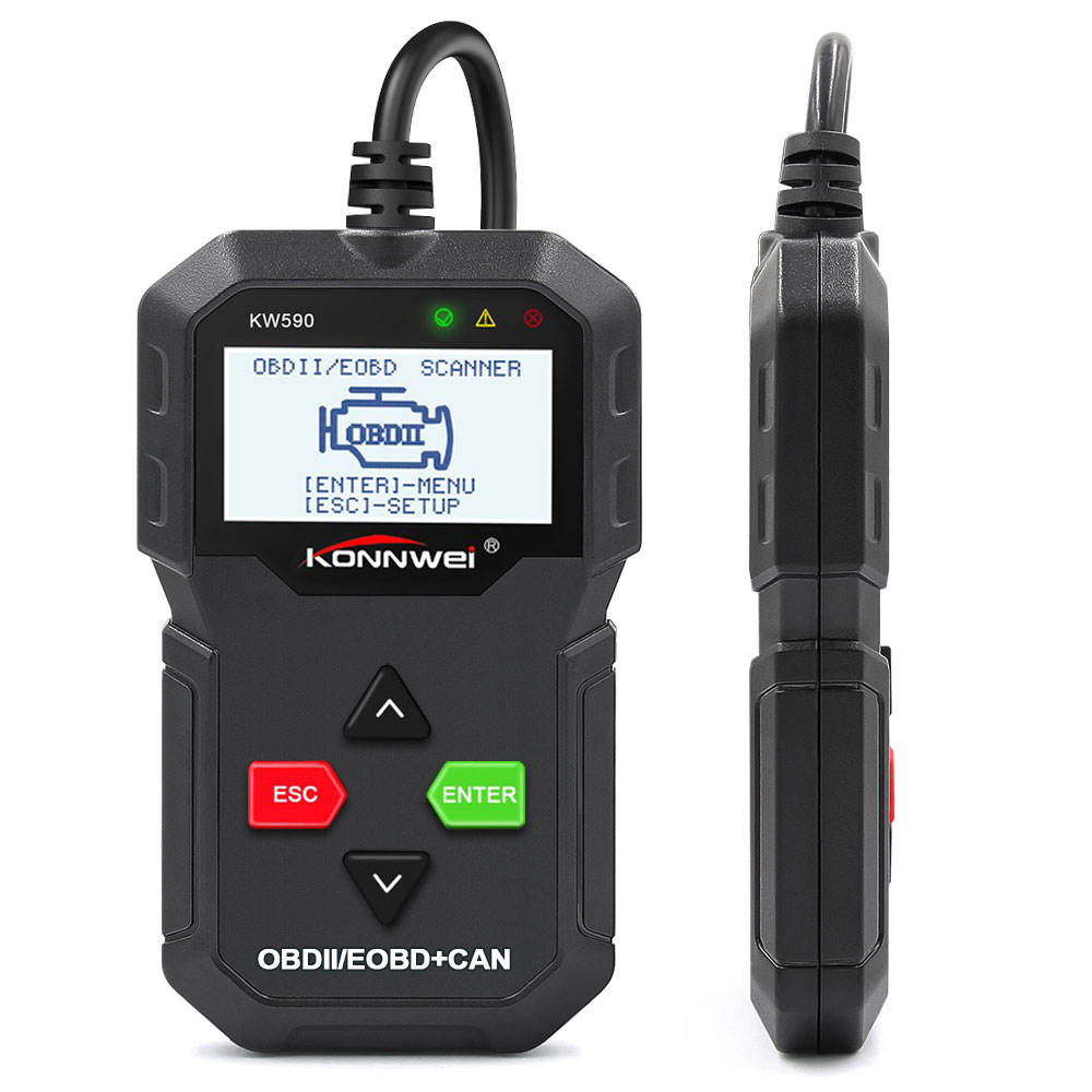 KONNWEI KW590 OBD2 Diagnostikverktyg 2019