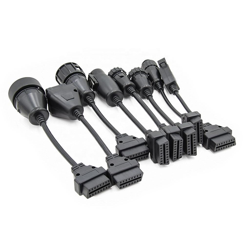 Truck Cable Kit 8in1 OBD1 till OBD2 Connector