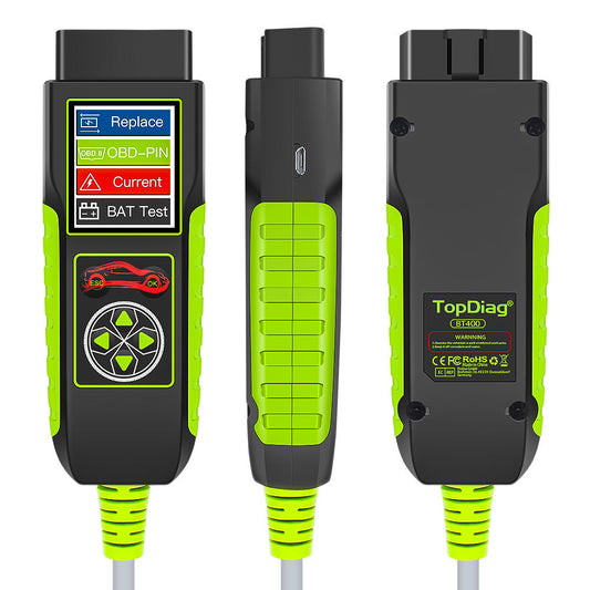 Topdiag BT400 Bilbatteritestare – 4-i-1 Diagnostikverktyg