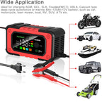 FOXSUR FBC1207E 12V/7A Smart Batteriladdare Tillbehör