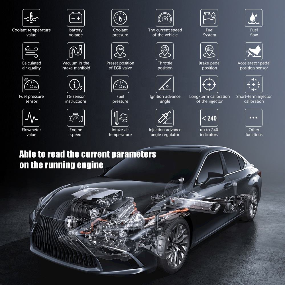 Multidiag Pro Plus 1PCB Trådlös TCS Multidiag Pro+ OBD2 Bil Diagnostikverktyg