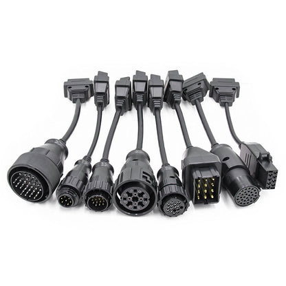 Truck Cables Full Set Adapter OBD Cables 8 in 1