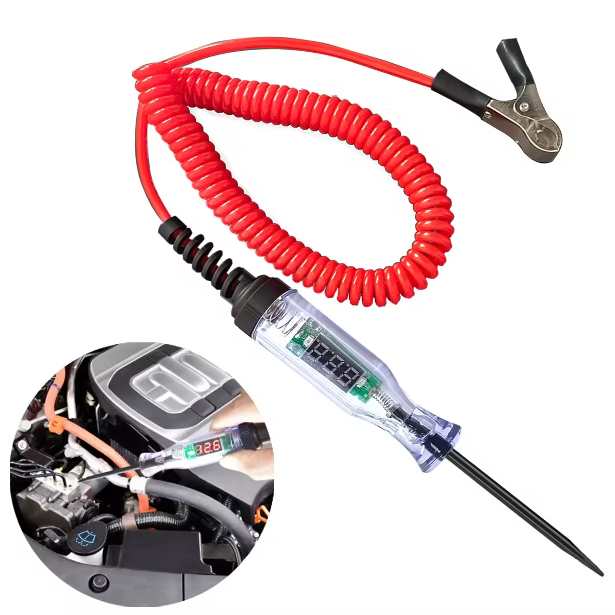 CNBJ-86982 Bil Tändstift Tester 12V