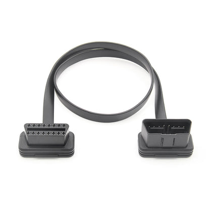 OBD2 Flat Extension Cable Manlig till Kvinna Diagnostikadapter