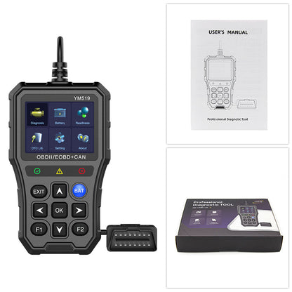 Handheld YM519 2.8-tums Bil Diagnosverktyg