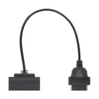 OBD1 till OBD2 Adapter 7Pin till 16PIN OBD Kabel för Ford Adapterkabel