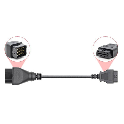 12Pin Adapter för Renault OBD1 till OBD2
