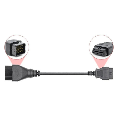 12Pin Adapter för Renault OBD1 till OBD2 - Felkodsläsare
