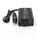 150W Bilomvandlare med Typ-C PD och USB QC3.0
