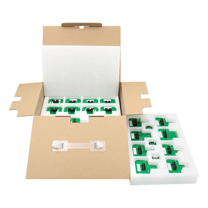 Full Set 22pcs BDM Adapters för ECU Programmering