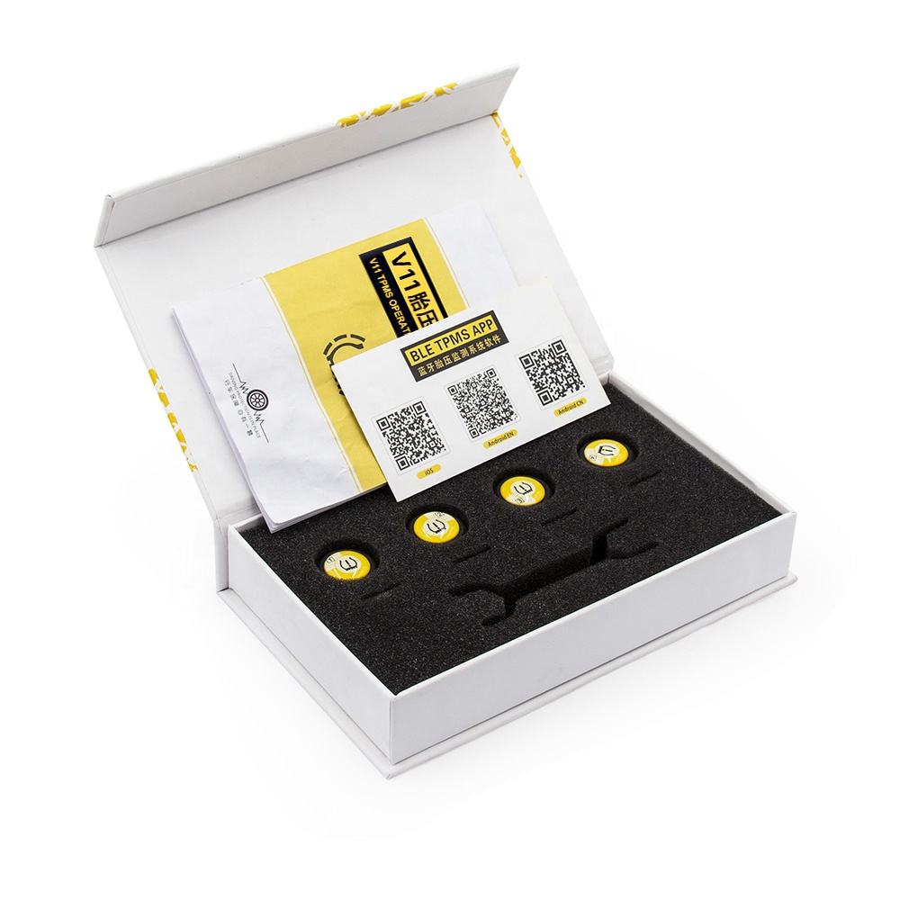 Universal Tyre Pressure Monitoring System BT4.0 för Motorcyklar