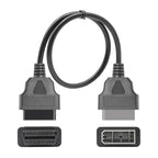 OBD1 till OBD2 Adapter 14 Pin till 16 Pin Diagnoskabel för Nissan Adapterkabel