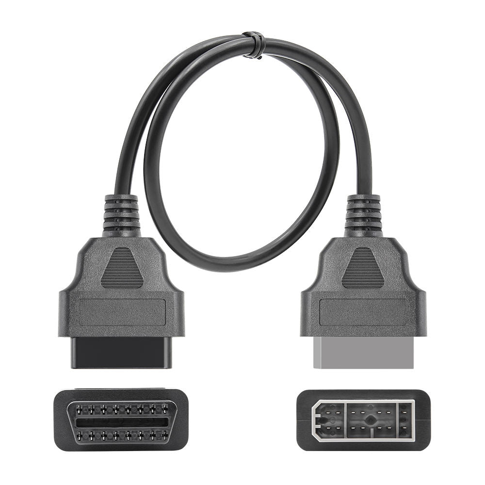 14Pin OBD-kabeladapter 14 Pin till 16 Pin OBD2 för Nissan