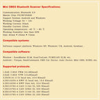 ELM327 Bluetooth OBD2 Felkodsläsare v2.1 - PIC18F25K80