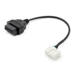 12-pin OBD2-kontakt till 16-pin OBD2 för Tesla Model S/X