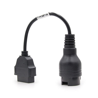 OBD1 till OBD2 38 Pin till 16 Pin Diesel Lastbilsdiagnostikverktyg