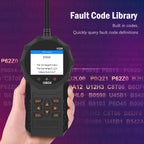 Hot Car Scanner V320 - OBD Diagnostik med 12 Funktioner Felkodsläsare