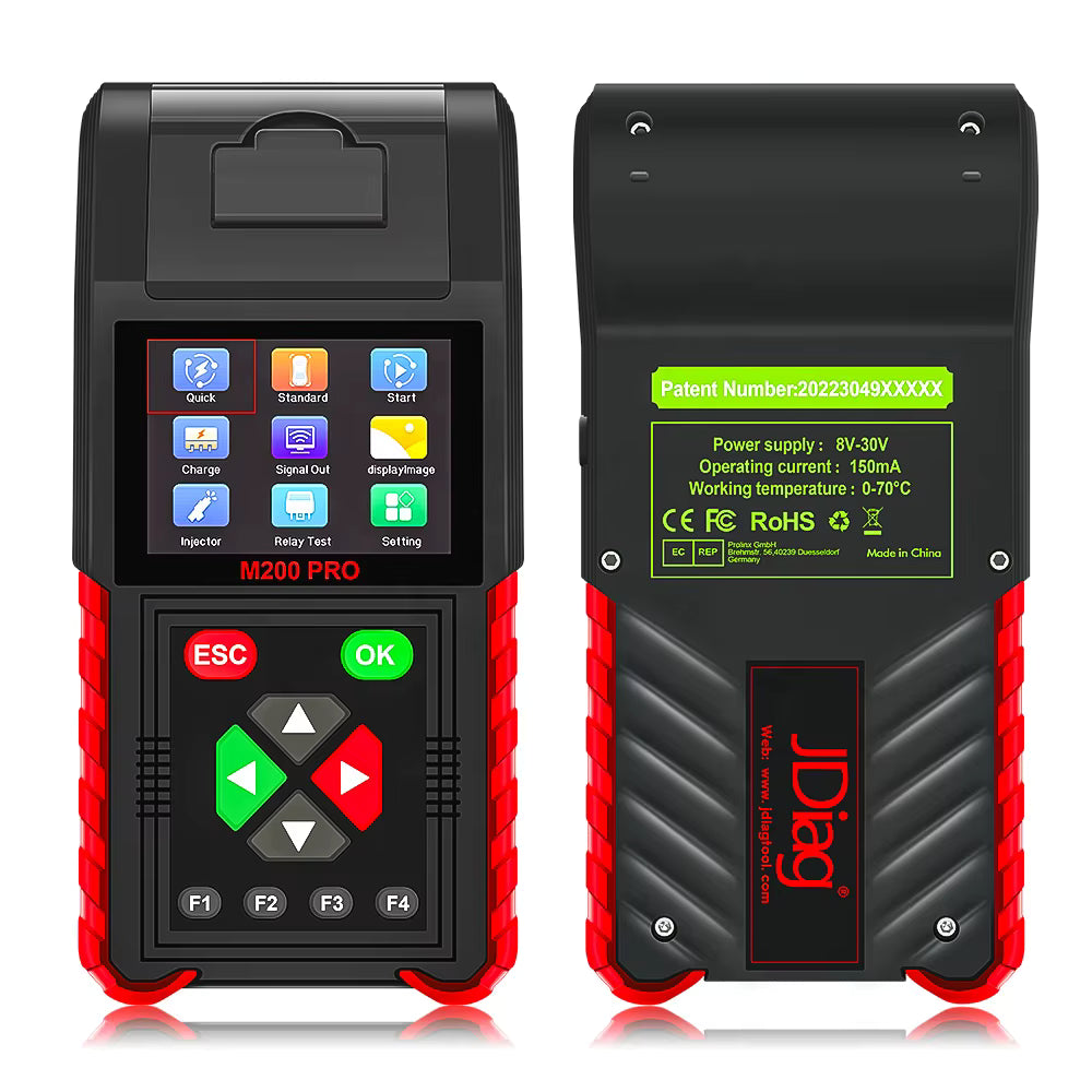 JDiag M200 Pro – MC-diagnosverktyg med ECU remap/programmering