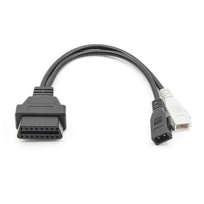 Pretty Cable 2 X 2pin för Audi till OBD2 16Pin Connector