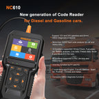 Humzor Nexzcheck NC610 2in1 OBD2 Code Reader