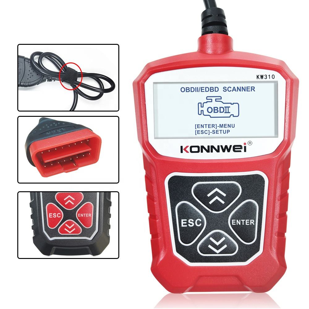 Multi-Functions Auto Diagnostic Tool Scanner KW310