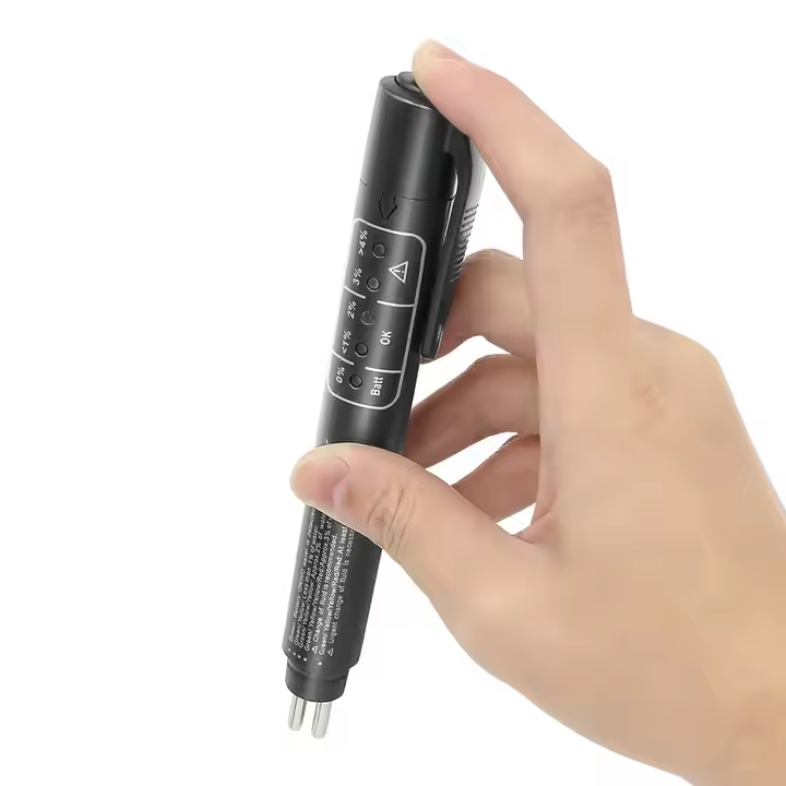 Digital bromsvätska kvalitets tester med 5 LED