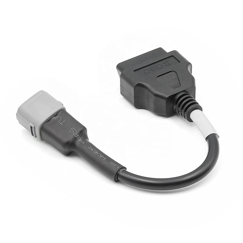 Motorkabel för Suzuki 6pin Adapter till 16pin OBD2 Connector