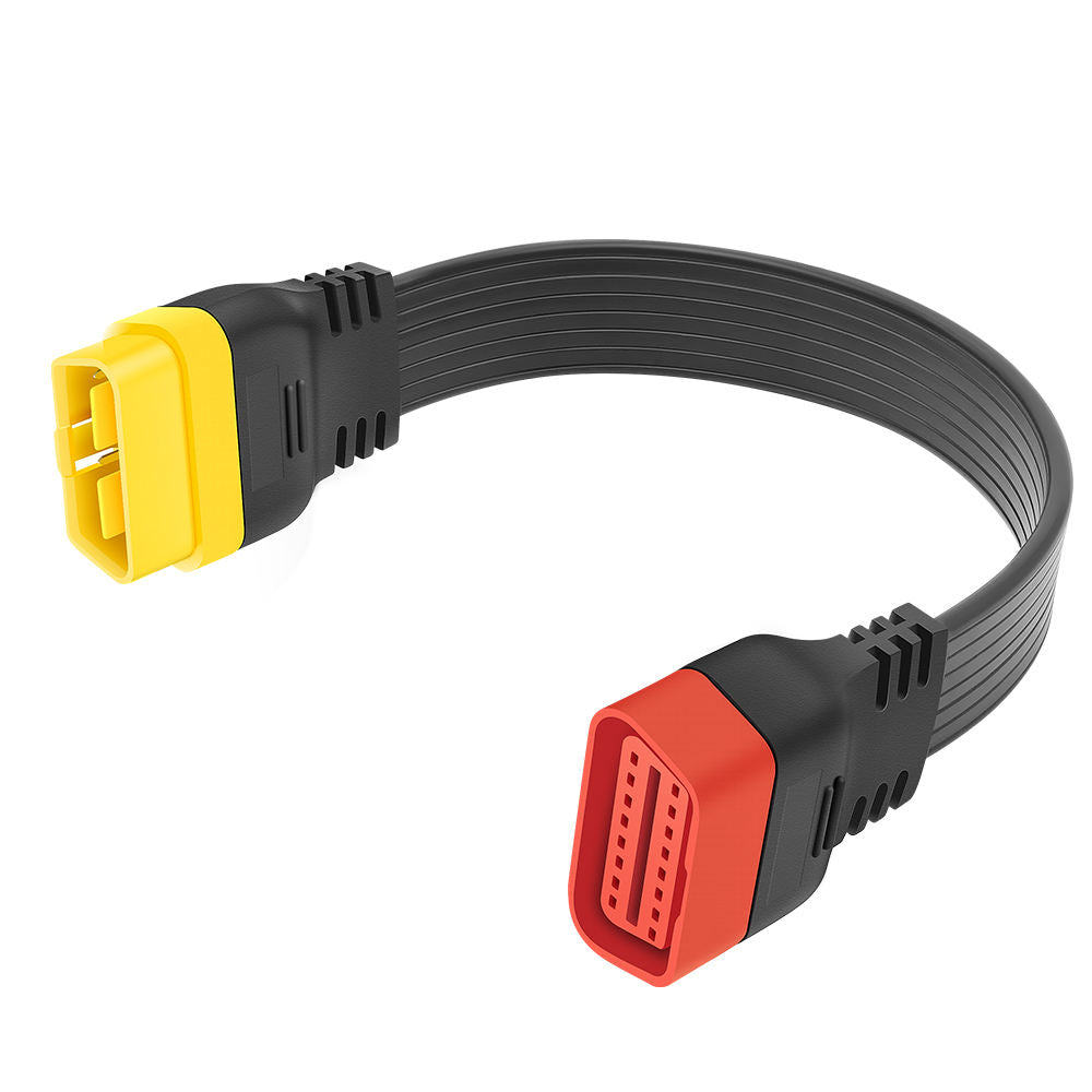 Flat 16-pin OBD2 Förlängningskabel