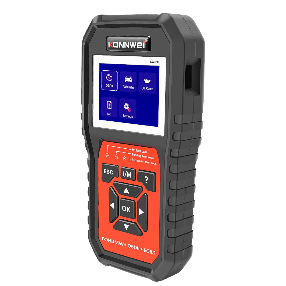 KONNWEI KW480 OBD2 Scanner för BMW - Full System Diagnostic Tool