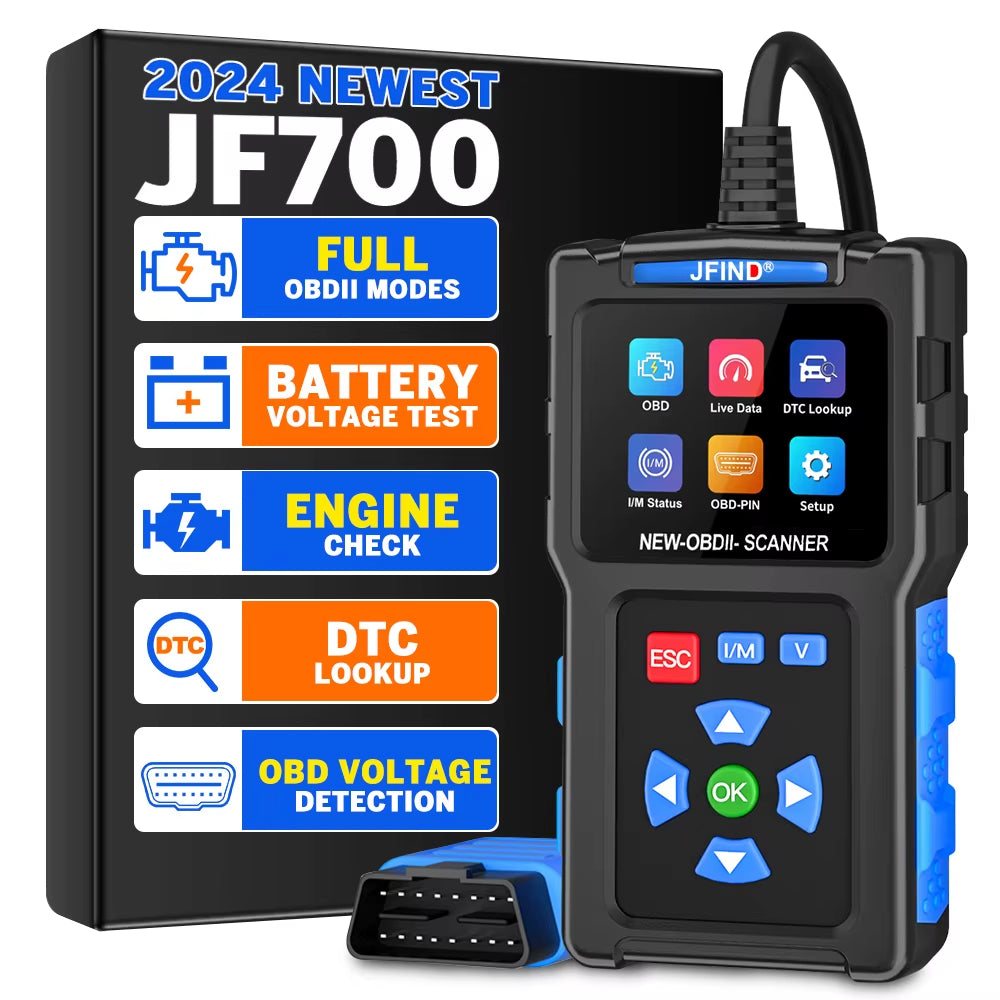 Felkodsläsare - JFIND JF700 OBD2 Diagnosverktyg