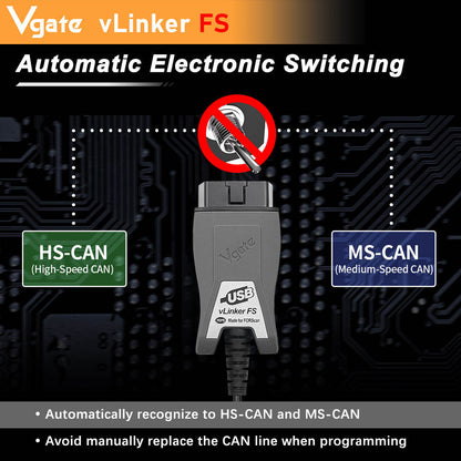 Vgate VLinker FS OBD2 Diagnostikverktyg för Ford