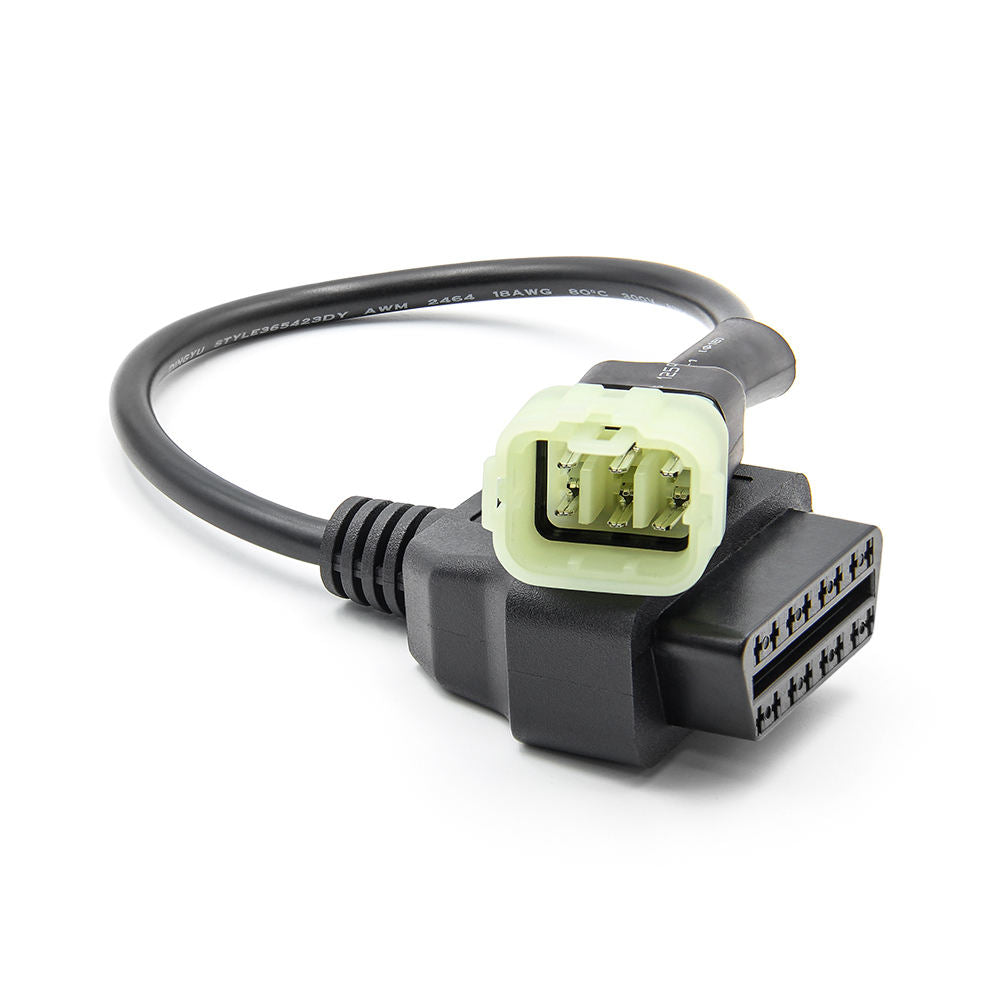 6 Pin till OBD 16 Pin Adapter för KTM Motorcyklar