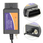 ELM327 USB Professionell Diagnoskabel Med Switch V1.5 OBD2