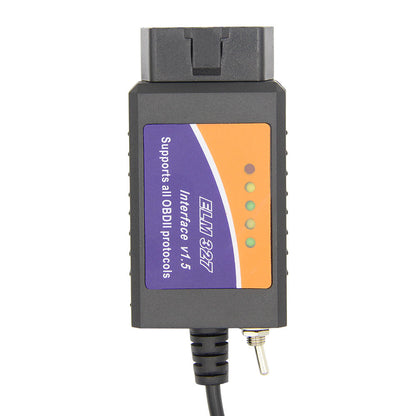 ELM327 USB Professionell Diagnoskabel Med Switch V1.5 OBD2