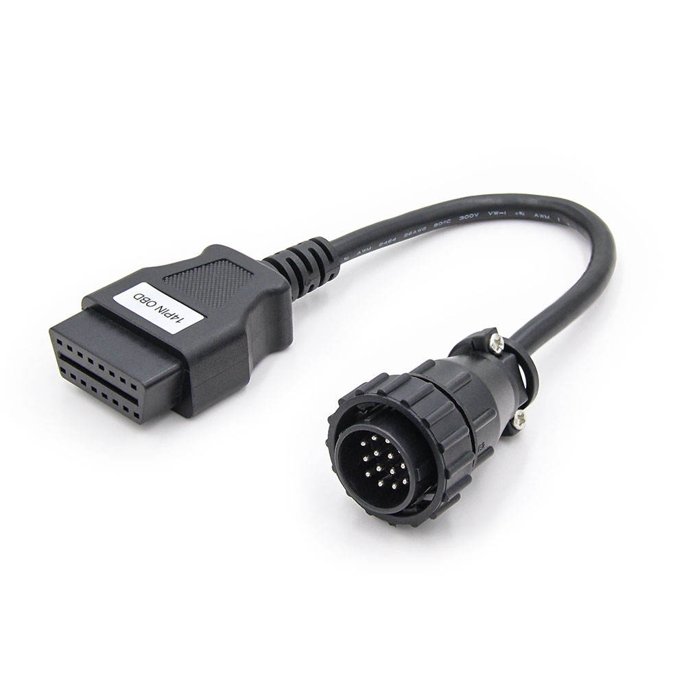 14P till 16P OBD2 Kabel för TCS Diagnostikverktyg