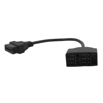 22-Pins Kabel för Toyota till OBD2 16-Pins Connector